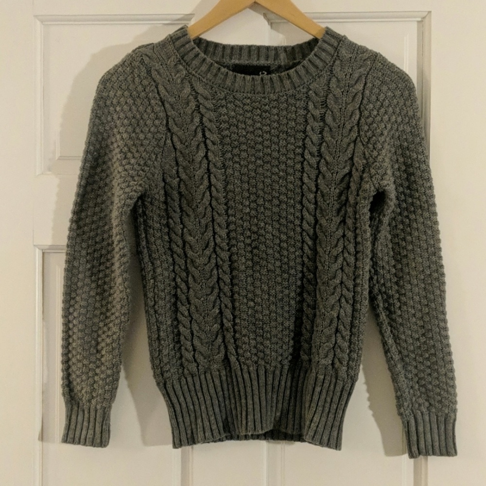Grey Knit Sweater